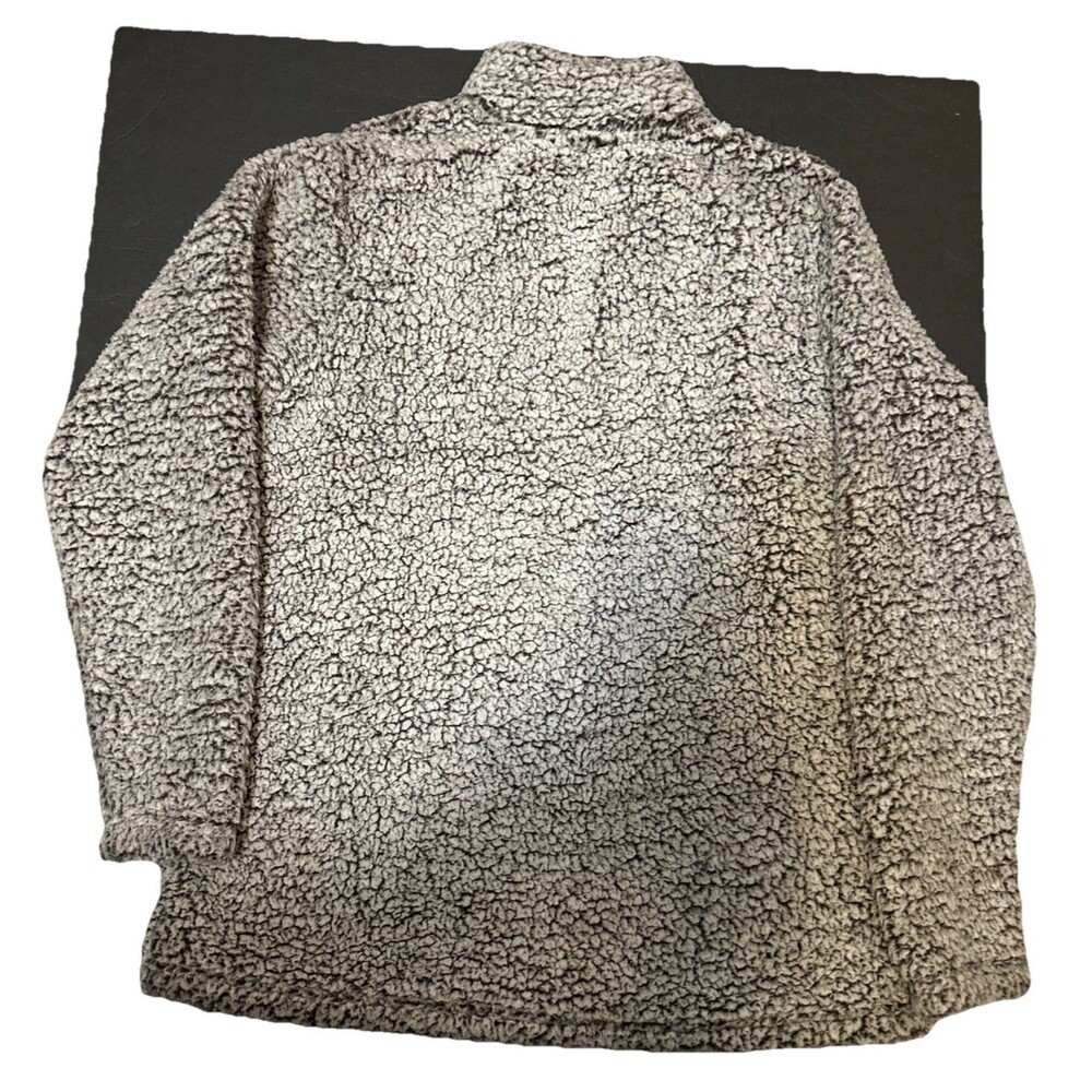 NFR 2019 Las Vegas PRORODEO Sherpa Pullover 1/4 Zip Fleece Grey XL PRCA - Picture 6 of 9